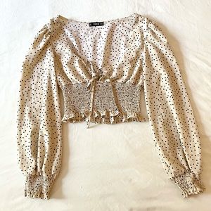 🍓4 for $20🍓 Shein pokadot, longsleeve, croptop